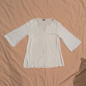 Jordan Taylor White Bell Sleeve Swimsuit Cover up